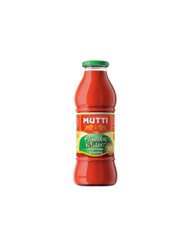 Mutti Tomato Puree with Basil - 700 gr - Free shipping delivered to EUROPE and UK