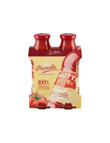 Mutti Coulis de Tomates - 2 x 400 gr - Livraison gratuite en EUROPE et au Royaume-Uni