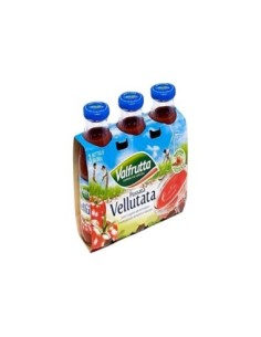 Valfrutta Fluweelzachte Tomatenpuree - 3 x 350 gr - Gratis verzending naar Europa en Groot-Brittannië