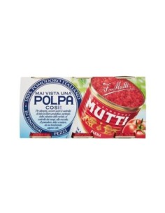 Mutti Polpa Finissima di Pomodoro - 3 x 400 gr - Spedizione gratuita consegnata in EUROPA e UK