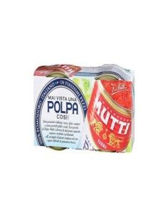 Mutti Pulpe de Tomates - 2 x 210 gr - Livraison gratuite en EUROPE et au Royaume-Uni