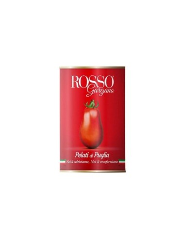 Tomates Pelées Rosso Gargano - 400 gr - Livraison gratuite en EUROPE et au Royaume-Uni