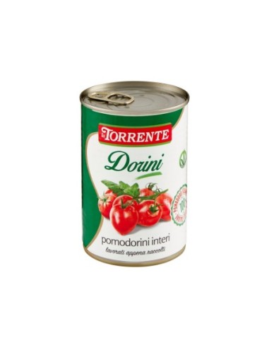 La Torrente Dorini Tomates entières - 400 gr - Livraison gratuite en EUROPE et au Royaume-Uni