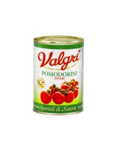 Valgri Whole Cherry Tomatoes - 400 gr - Free shipping delivered to EUROPE and UK