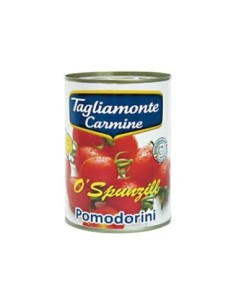 Tagliamonte Whole Cherry Tomatoes 'o Spunzill' - 400 gr - Free shipping delivered to EUROPE and UK