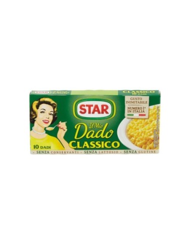 Star Il mio Dado Classico 10 dadi - 100 gr - Free shipping delivered to EUROPE and UK