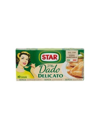 Star Il Mio Dado Délicat 10 dés - 100 gr - Livraison gratuite en EUROPE et au Royaume-Uni