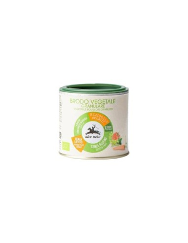 Alce Nero Organic Vegetable Granular Broth - 120 gr - Free shipping delivered to EUROPE and UK