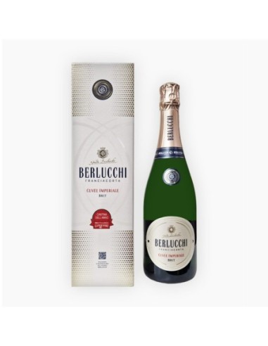 Berlucchi Cuvee Imperiale Brut DOCG - 75 cl - Free shipping delivered to EUROPE and UK