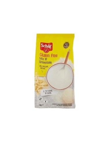 Schar Farina Mix It Universal Gluten-Free - 1 Kg - Free shipping delivered to EUROPE and UK