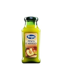 Yoga Magic Succo di Frutta Pesca e Mango - 200 ml - Kostenloser Versand nach Europa und Großbritannien