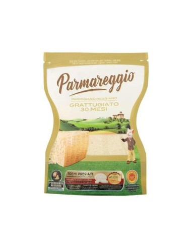 Parmareggio Grated Parmigiano Cheese 30 mo - 60 gr - Free shipping delivered to EUROPE and UK