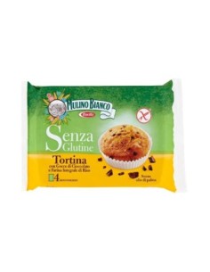 Mulino Bianco Lunette con Farina Integrale di Riso e Cioccolato Senza Glutine - 140 gr - Gratis verzending naar Europa en Groot-