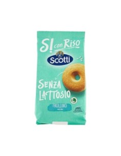 Scotti Biscotti con Riso Senza Lattosio - 350 gr - Spedizione gratuita consegnata in EUROPA e UK