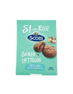 Scotti Biscotti Ripieni con Crema alla Nocciola Senza Lattosio - 200 gr - Spedizione gratuita consegnata in EUROPA e UK