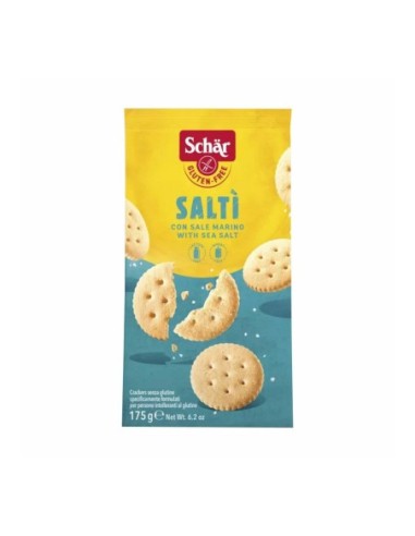 Schar Salti Lightly Salted Crackers Gluten-Free - 175 gr - Free shipping delivered to EUROPE and UK