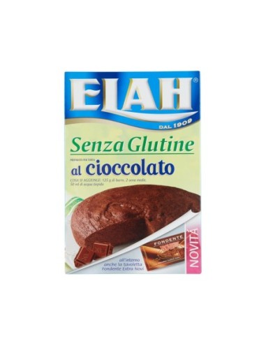 Elah Glutenvrije Chocoladetaartmix - 282 gr - Gratis verzending naar Europa en Groot-Brittannië