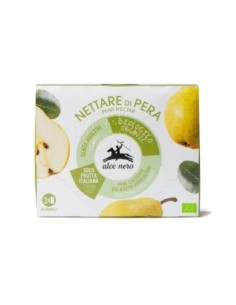 Alce Nero Biologisch Perensap in Pak - 3x200 ml - Gratis verzending naar Europa en Groot-Brittannië