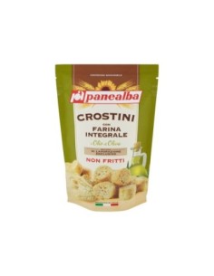 Panealba Crostini Integrali - 80 gr - Spedizione gratuita consegnata in EUROPA e UK