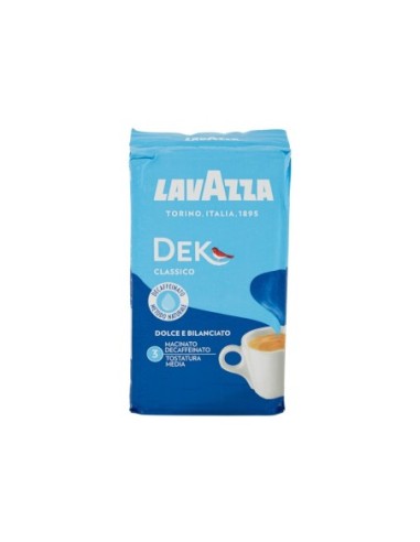 Lavazza Decaffeinated Coffee for Moka - 250 gr - Free shipping delivered to EUROPE and UK