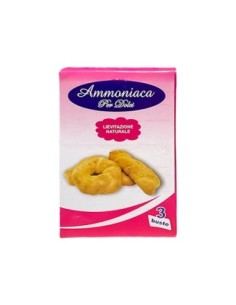 Aromiedolci Ammonia for Sweets 3 Sachets - 60 gr - Free shipping delivered to EUROPE and UK