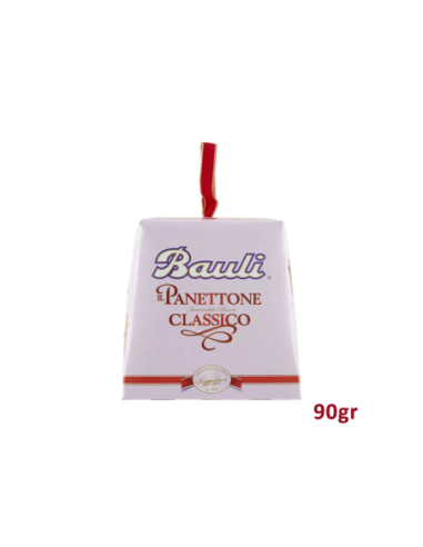 Bauli Mini Panettone Classique - 90 gr - Livraison gratuite en EUROPE et au Royaume-Uni