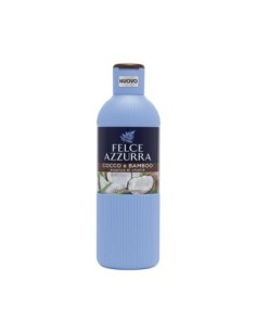 Felce Azzurra Shower Gel Coconut and Bamboo - 650 ml - Free shipping delivered to EUROPE and UK