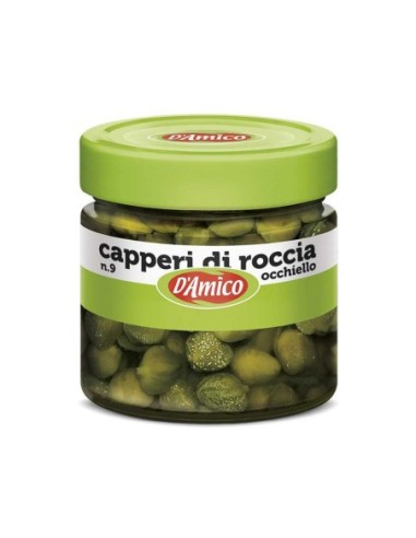 D'Amico Capers for Pizza - 100 gr - Free shipping delivered to EUROPE and UK