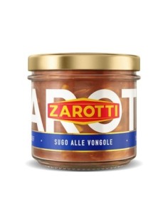 Zarotti Ready Sauce with Clams - 110 gr - Free shipping delivered to EUROPE and UK