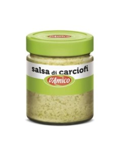 D'Amico Salsa Pronta di Carciofi - 130 gr - Spedizione gratuita consegnata in EUROPA e UK