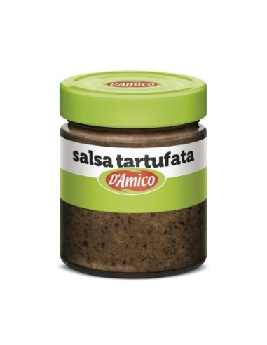 D'Amico Salsa Pronta al Tartufo - 130 gr - Spedizione gratuita consegnata in EUROPA e UK