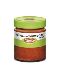 D'Amico Klaargemaakte Saus met Zongedroogde Tomaten - 130 gr - Gratis verzending naar Europa en Groot-Brittannië