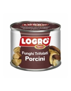 Logro Sautéed Porcini Mushrooms - 180 gr - Free shipping delivered to EUROPE and UK