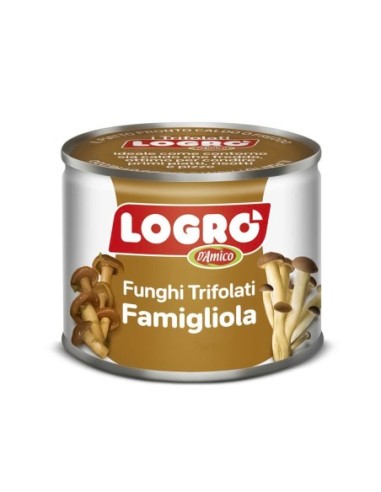 Logro Sautéed Famigliola Mushrooms - 180 gr - Free shipping delivered to EUROPE and UK