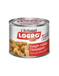 Logro Sautéed Champignon Mushrooms - 180 gr - Free shipping delivered to EUROPE and UK