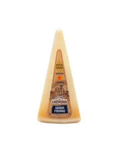 Fattorie Cremona Grana Padano Cheese PDO - 500 g - Free shipping delivered to EUROPE and UK