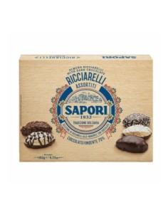 Sapori Ricciarelli Assortiert - 192 gr - Kostenloser Versand nach Europa und Großbritannien