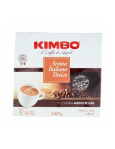 Kimbo Café Aroma Italiano Deciso - 2 x 250 gr - Livraison gratuite en EUROPE et au Royaume-Uni