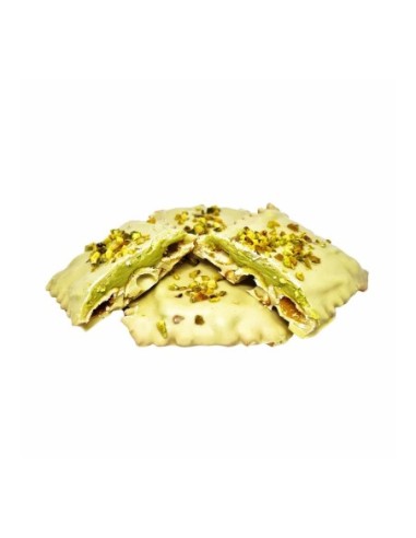 Pistachio Filled and Covered Chiacchiere - Carnival pastry - 500 g - Free shipping delivered to EUROPE and UK