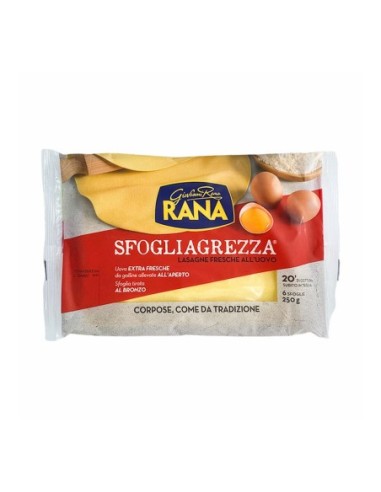 Giovanni Rana Fresh Lasagna with Egg - 250 gr - Free shipping delivered to EUROPE and UK