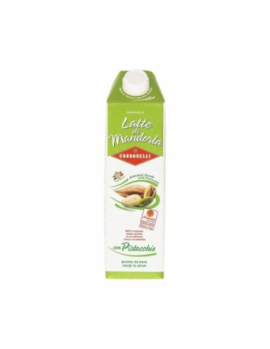 Condorelli Latte di Mandorla con Pistacchio - 1 L - Spedizione gratuita consegnata in EUROPA e UK