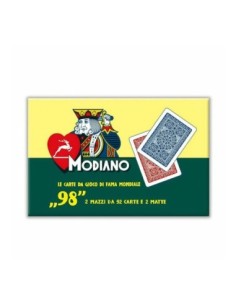 Modiano French Plastic Cards - 2 pcs - Free shipping delivered to EUROPE and UK