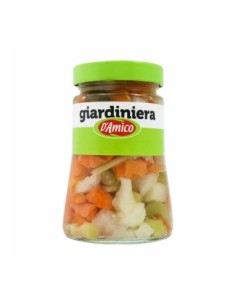 D'Amico Giardiniera di ortaggi in aceto - 480 gr - Gratis verzending naar Europa en Groot-Brittannië