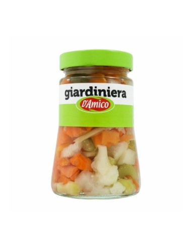 D'Amico Giardiniera di ortaggi in aceto - 480 gr - Free shipping delivered to EUROPE and UK