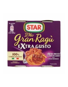 Star Gran Ragu Extra Goût - 2 x 180 gr - Livraison gratuite en EUROPE et au Royaume-Uni