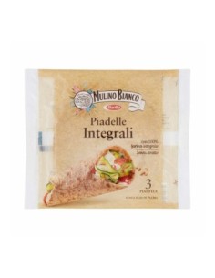 Mulino Bianco Whole Wheat Piadelle - 225 gr - Free shipping delivered to EUROPE and UK