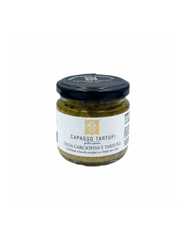 Capasso Tartufi Artichoke and Truffle Sauce - 80 gr - Free shipping delivered to EUROPE and UK