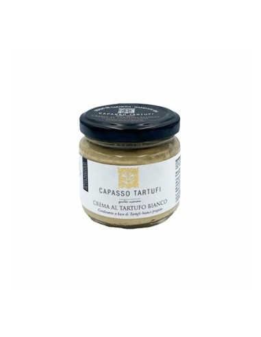 Capasso Tartufi Crème de Truffe Blanche - 80 gr - Livraison gratuite en EUROPE et au Royaume-Uni