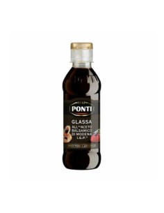 Ponti Balsamico Azijn Glazuur uit Modena IGP - 250 gr - Gratis verzending naar Europa en Groot-Brittannië