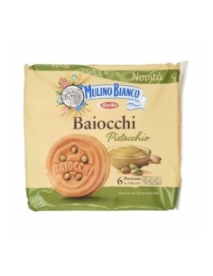 Mulino Bianco Baiocchi al Pistacchio - 168 gr - Spedizione gratuita consegnata in EUROPA e UK